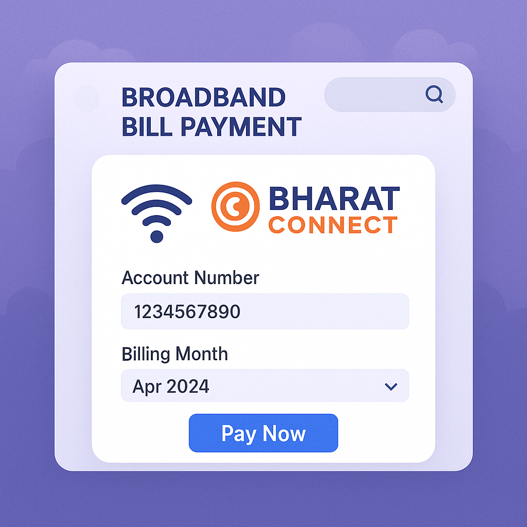 Broadband Bill Payment